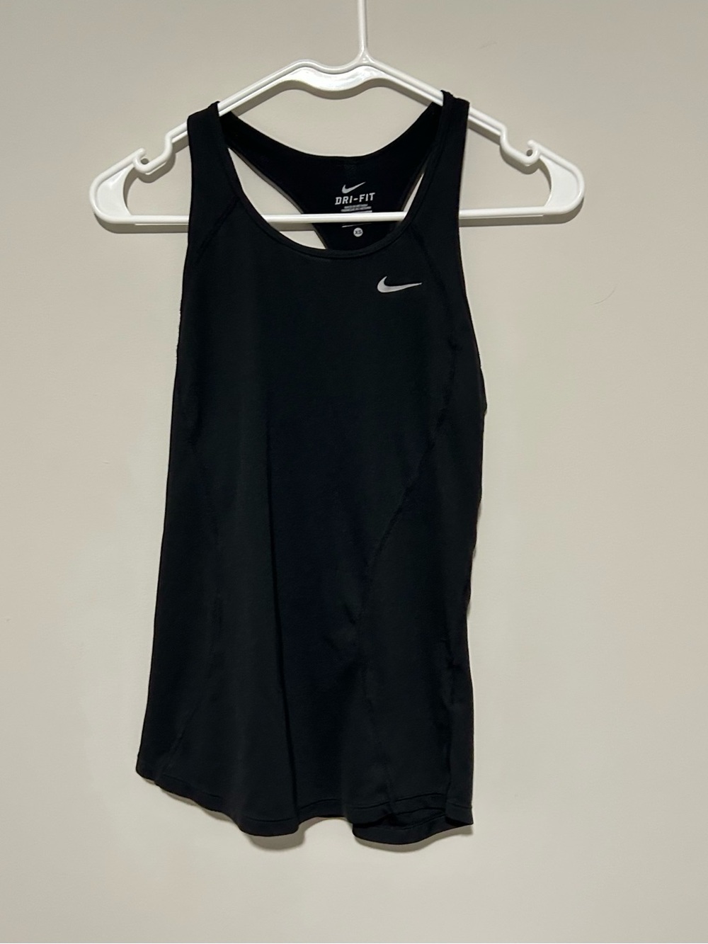 Nike Black Dri-FIT Racerback Tank Top
